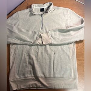 Dunning Golf 1/4 Quarter Zip Pullover Sweater Men's L Polyester/wool